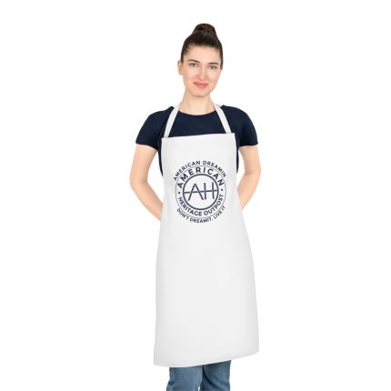 American Heritage Logo Apron — "American Dreamin'" Cotton Kitchen Apron