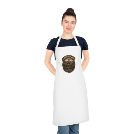 Great Frontier Vintage Chef Apron — Outdoor Cowboy BBQ Cooking Apron