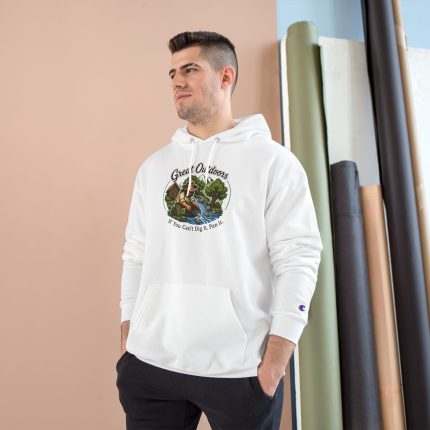 Outdoor Club Hoodie – “Great Outdoors” Vintage Camping Graphic