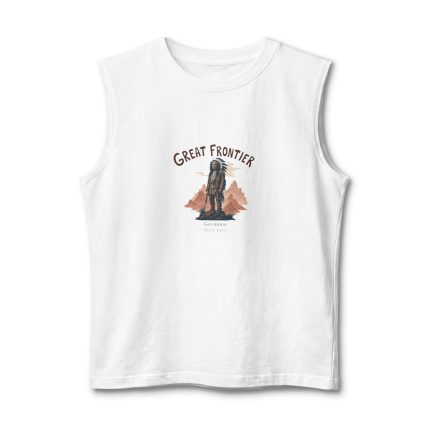 Great Frontier Tank Top — Adventure Graphic Muscle Tee