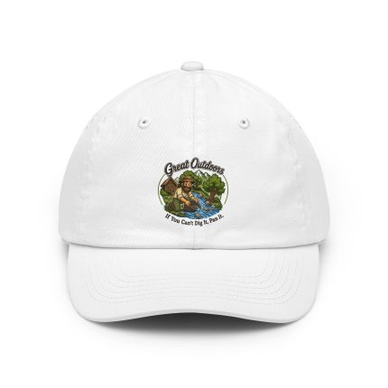 Fishing Dad Hat — "Gone Fishin'" Embroidered Outdoor Cap