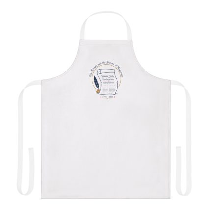 Recipe Keeper Apron — 'Family Recipes' Vintage Cookbook Design