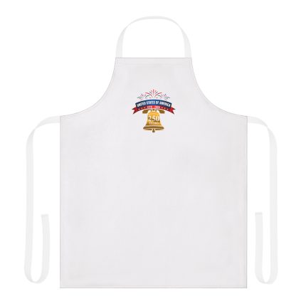 Liberty Bell 250th Anniversary Apron — Heritage USA Patriotic Cooking Apron