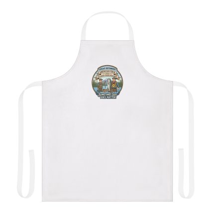 Retro Camper Kitchen Apron – "Life Is Better at the Campsite" Camping Apron
