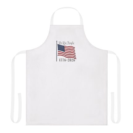 Patriotic "We The People" Apron — 1776–2020 American Flag Cooking Apron
