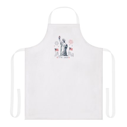 Statue of Liberty Apron – 1776–2026 Patriotic Kitchen Apron