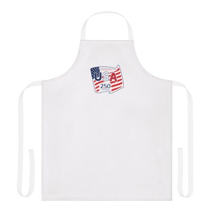 Patriotic USA 250 Flag Apron — American Flag Cooking Apron