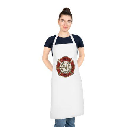 Fire dept american heritage outpost Cooking Apron
